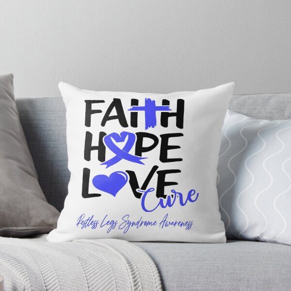 Item preview, Faith Hope Love Cure Restless Legs Syndrome Awareness designed and sold by Grooffos.