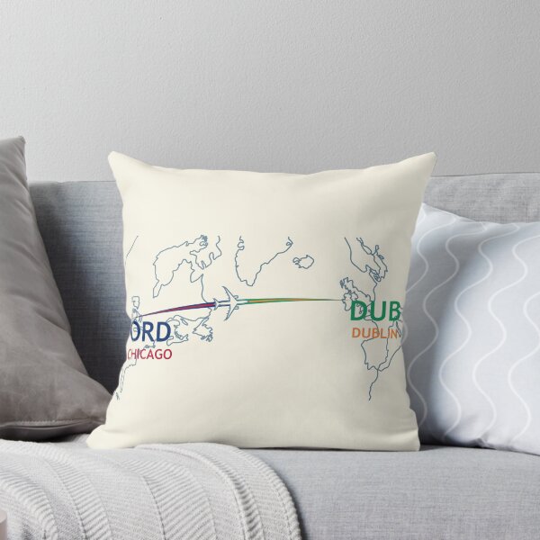 Item preview, ORD-DUB Map designed and sold by TransportTees.