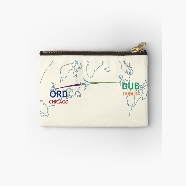 Item preview, ORD-DUB Map designed and sold by TransportTees.