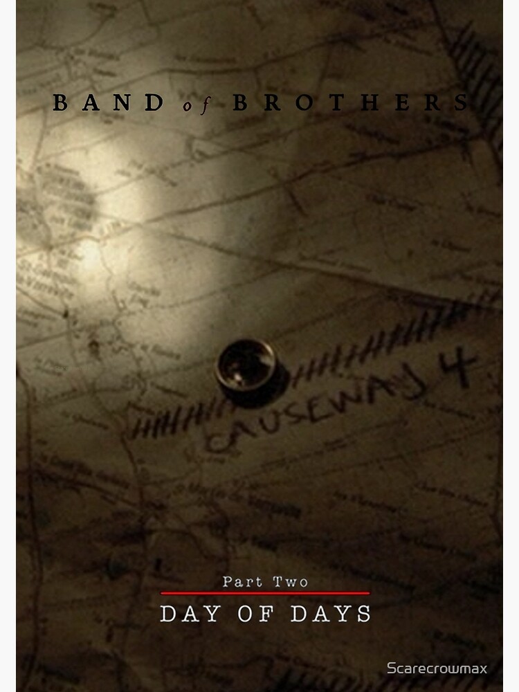 "Band of Brothers Episode 2 Day of Days Poster" Poster for Sale by