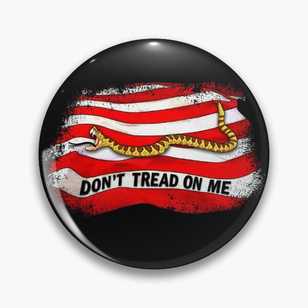 Item preview, Don't Tread On Me (stripes)  designed and sold by AmericanVenom.