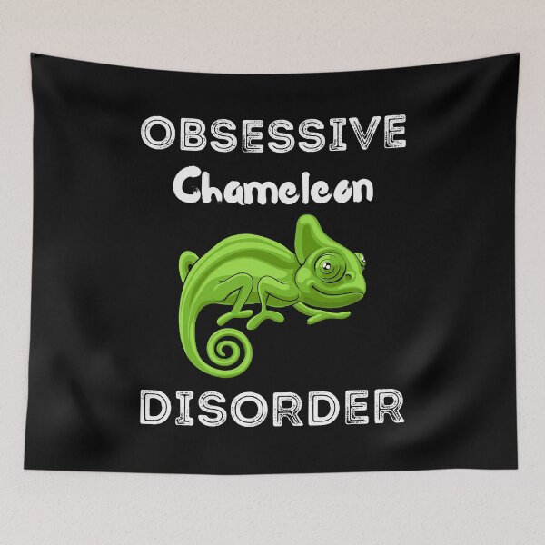 Item preview, Obsessive Chameleon Disorder Shirt  designed and sold by zoonix.