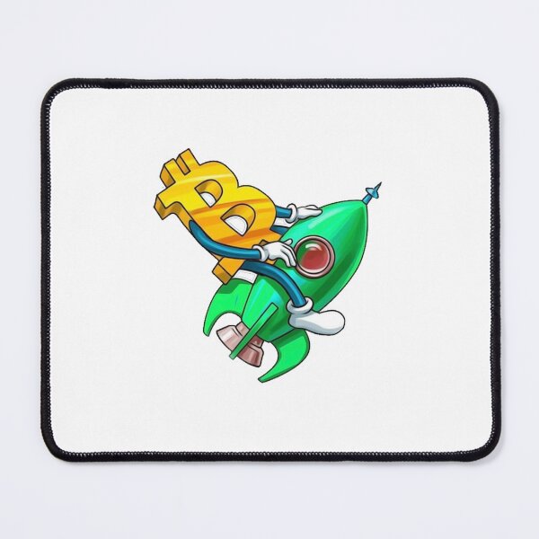 Item preview, crypto bitcoin bull rocket designed and sold by crypto-t-shirt.