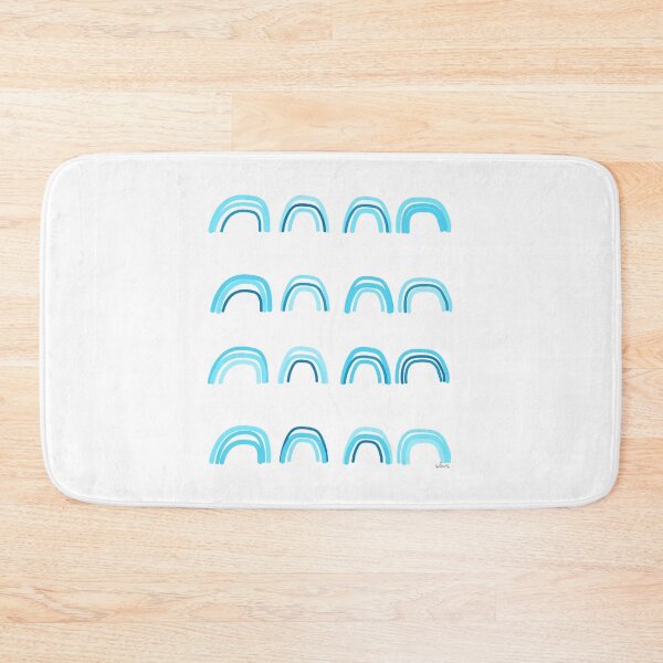 Item preview, Abstract Arches Aqua 12921 designed and sold by mandalafractal.