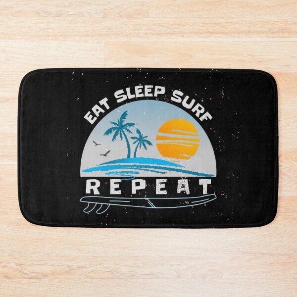 Item preview, Eat Sleep Surf Repeat-Funny Surfing Apparel Gifts for Surfers This Holiday designed and sold by DeeSignTShirts.