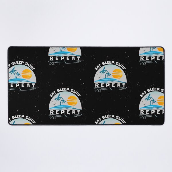 Item preview, Eat Sleep Surf Repeat-Funny Surfing Apparel Gifts for Surfers This Holiday designed and sold by DeeSignTShirts.