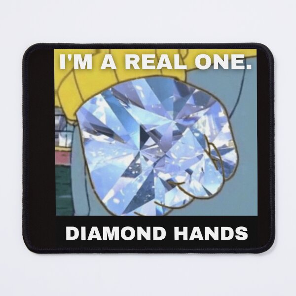Item preview, DIAMOND HANDS Crypto designed and sold by tfinancialleap.