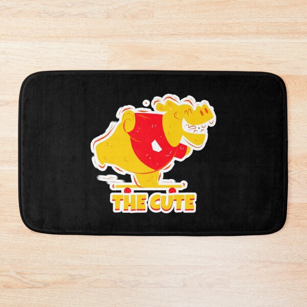 Item preview, Cute Baby Hippopotamus Enjoying Skateboarding designed and sold by Red-ElYoubi.