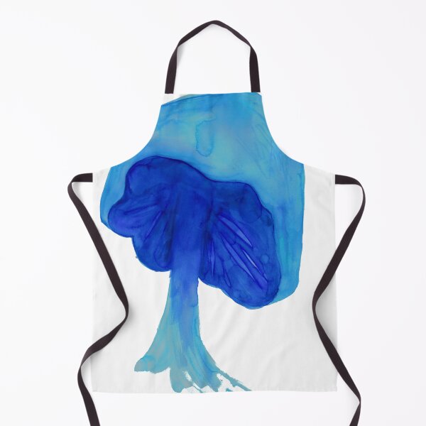 Item preview, Watercolor Blue Mushroom designed and sold by RoxyTocin.