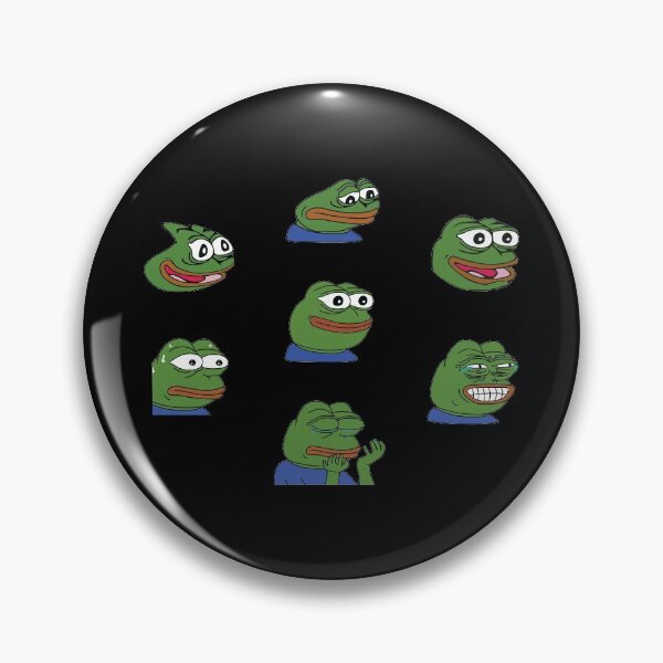 Item preview, Pepe Twitch Emotes Pack 1 designed and sold by OldDannyBrown.