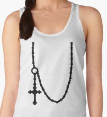Necklace rosary bead Women's Tank Top