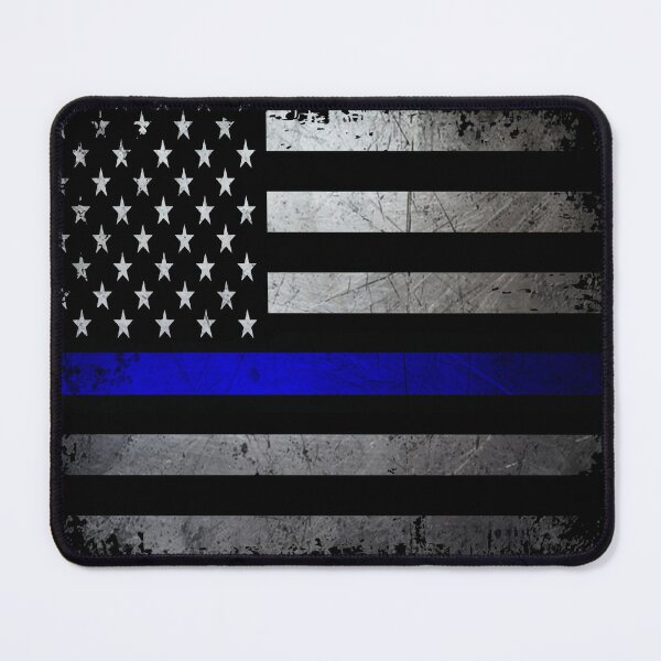 Item preview, Thin Blue Line Grunge American Flag designed and sold by artistwill.