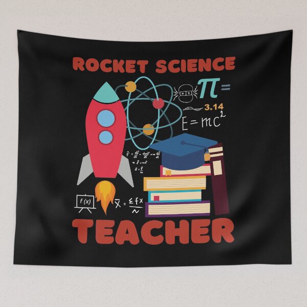 Item preview, Rocket Science Teacher Funny Astronomy Scientist For Science Studies Teacher Students  designed and sold by Kaladzishop.
