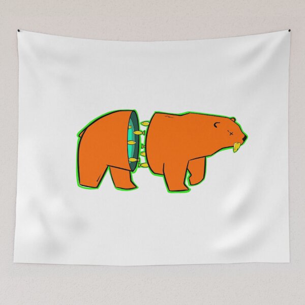 Item preview, Orange Polar Bear  designed and sold by mase23graphics.