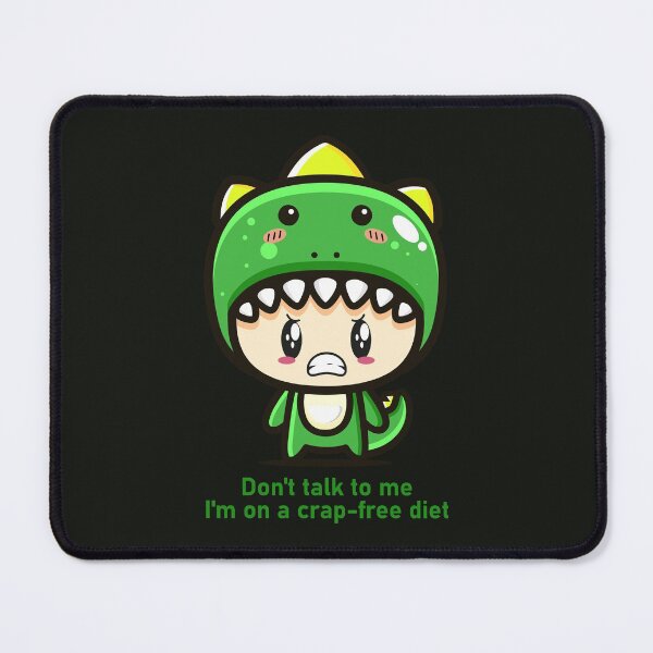 Item preview, Don't Talk to Me - I'm on a Crap Free Diet designed and sold by purplevamp.