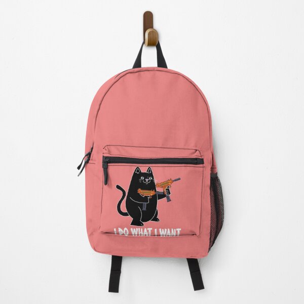 Item preview, I Do What I Want Cat With Gun Cat Funny Cat Lover Long designed and sold by Christmas222.