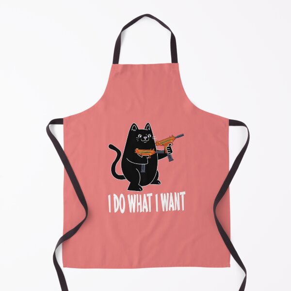 Item preview, I Do What I Want Cat With Gun Cat Funny Cat Lover Long designed and sold by Christmas222.