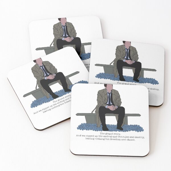 Item preview, The Grand Story, Castiel on a Bench designed and sold by spottedhound.