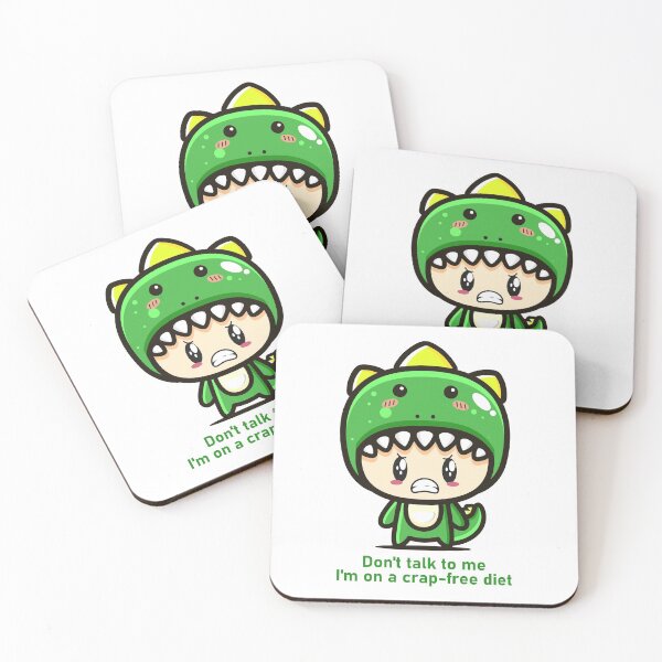 Item preview, Don't Talk to Me - I'm on a Crap Free Diet designed and sold by purplevamp.