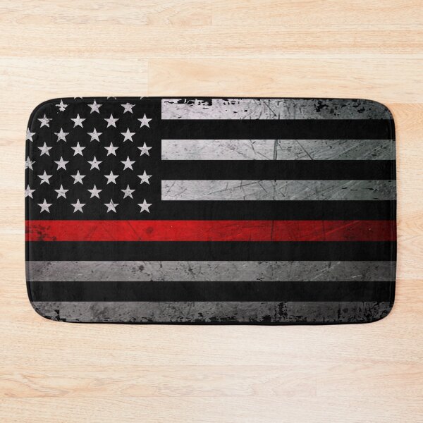Item preview, Thin Red Line American Flag Support designed and sold by artistwill.