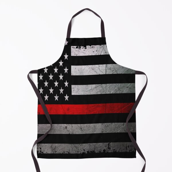 Item preview, Thin Red Line American Flag Support designed and sold by artistwill.