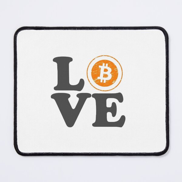 Item preview, I love Bitcoin crypto crupto-t-shirt designed and sold by crypto-t-shirt.