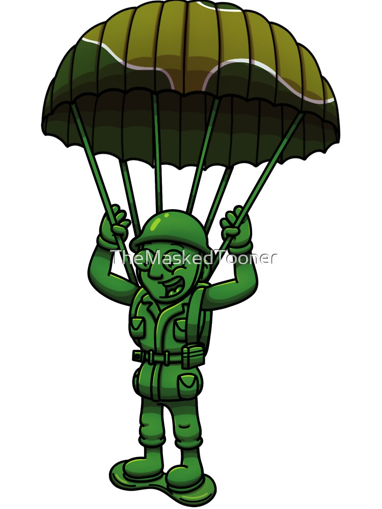 paratrooper toy soldier