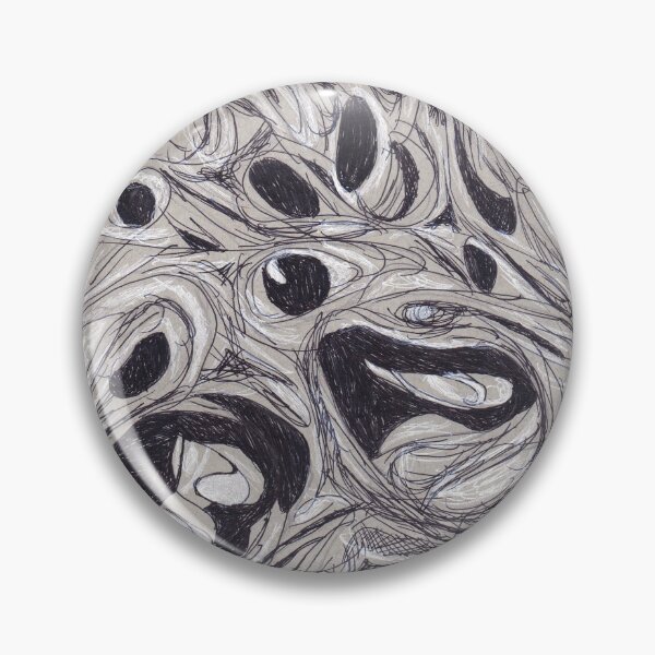 Item preview, S-3-3 (surreal psychedelic drawing) designed and sold by Natfigcreates.