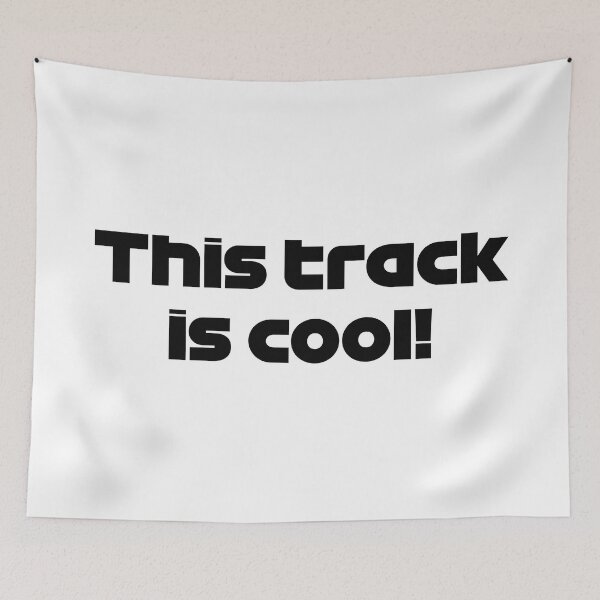 Item preview, "This Track Is Cool" - BOT. Radio Voice Saudi Arabia GP (Black) designed and sold by FilipeFerreira.