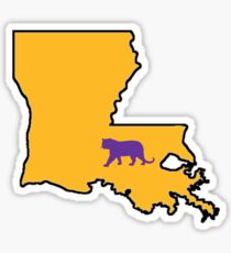 Baton Rouge Louisiana Tiger Sticker