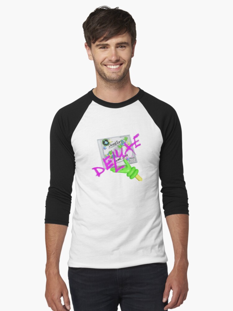 Thumbnail 1 of 3, Baseball ¾ Sleeve T-Shirt, p1999 delux designed and sold by SabrinaMiles98.
