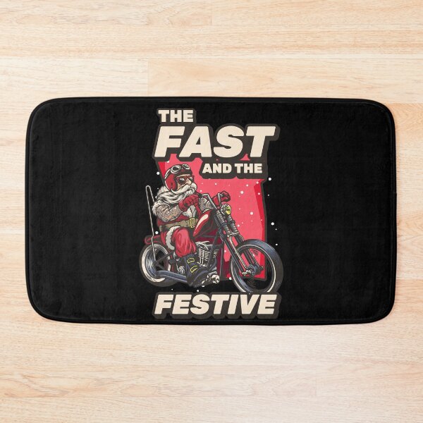 Item preview, Classic Motorcycle Riding Santa, Low Rider Hog Christmas Graphic designed and sold by GO SHIRT-TEE.