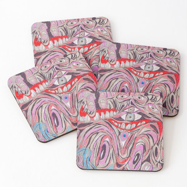 Item preview, S3-5 (surreal psychedelic drawing) designed and sold by Discordant Dreams Art.