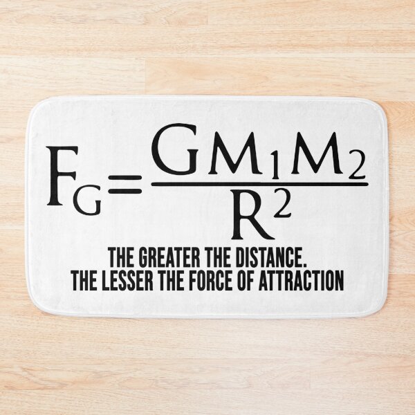 Item preview, Newton's law of universal gravitation designed and sold by UntrueHunter.