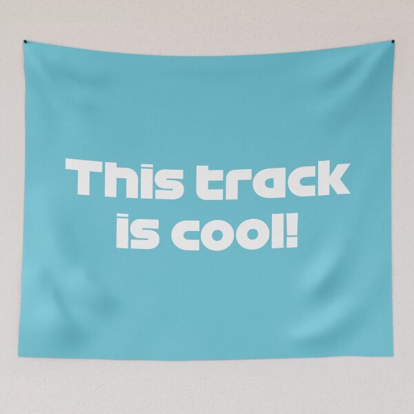 Item preview, "This Track Is Cool" - BOT. Radio Voice Saudi Arabia GP (Light Blue BG) designed and sold by FilipeFerreira.