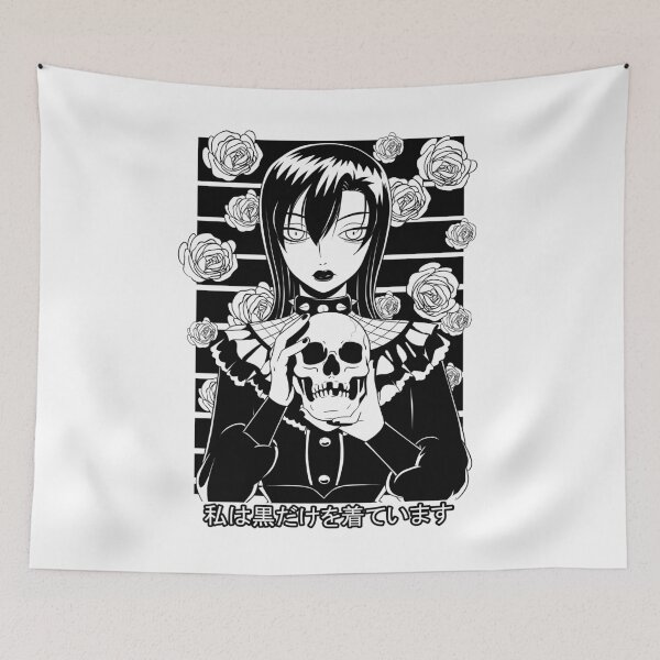 Item preview, Goth Girl Gothic Skull Melancholy Witch designed and sold by Nosek1ng.