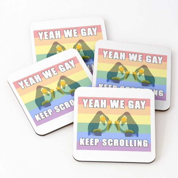 Item preview, yeah we gay keep scrolling designed and sold by punchthegoose.