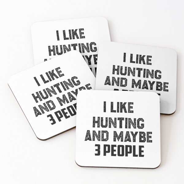 Item preview, I like hunting and maybe 3 people,hunting lovers designed and sold by Mr-tach.