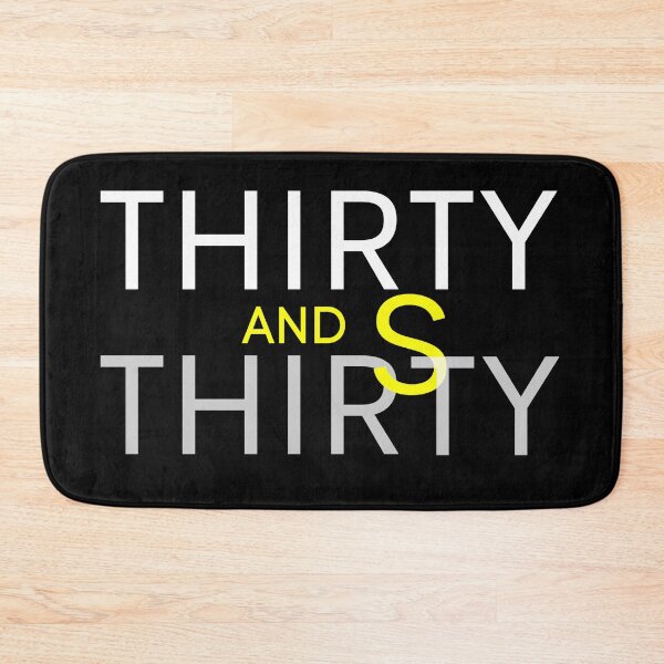 Item preview, Thirty and Thirsty, funny 30 birthday   designed and sold by Benchamart.