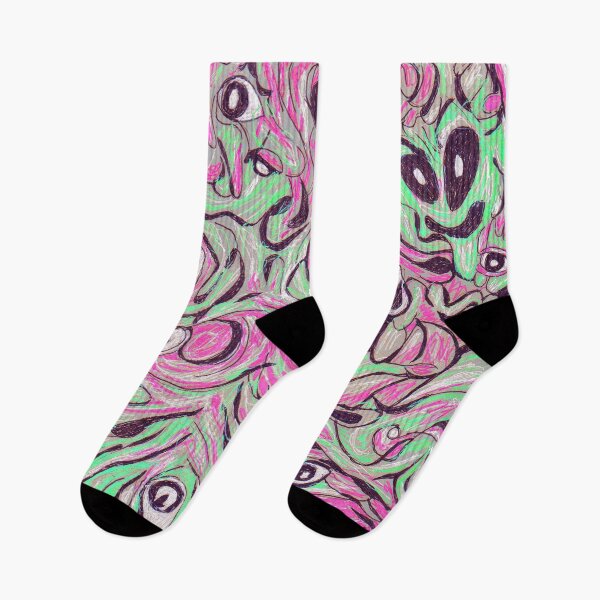 Artikelvorschau, S-3-7 (surreale psychedelische Zeichnung) entworfen und verkauft von Natfigcreates.