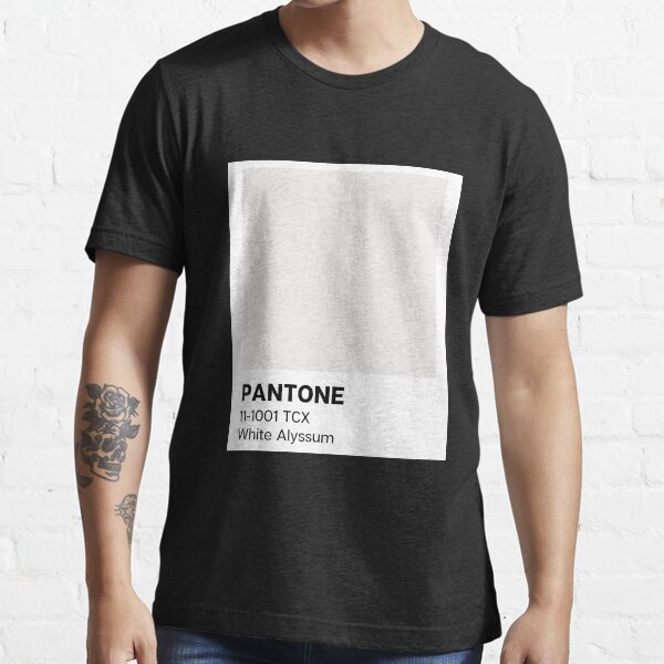 Pantone White Alyssum T Shirt For Sale By Piastrelli Redbubble Pantone Colors T Shirts