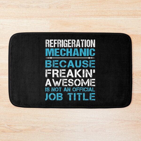 Item preview, Refrigeration Mechanic T Shirt - Freaking Awesome Job Gift Item Tee designed and sold by oetate4774.