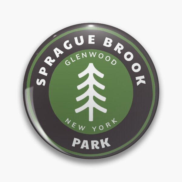 Item preview, Sprague Brook Park New York - Erie County Glenwood NY Forest Badge with a Tree designed and sold by palmettodigital.