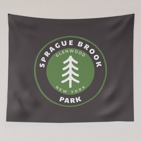 Item preview, Sprague Brook Park New York - Erie County Glenwood NY Forest Badge with a Tree designed and sold by palmettodigital.