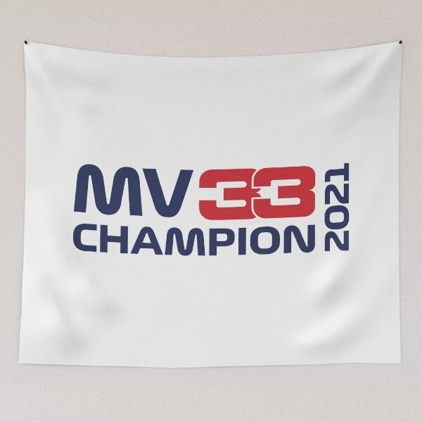 Item preview, MV 33 World Champion 2021 (Blue) designed and sold by FilipeFerreira.