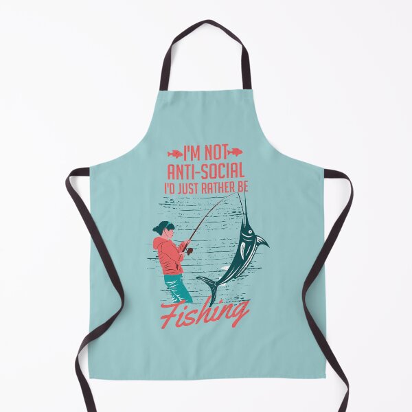 Item preview, I'm Not Anti-Social I'd Just Rather Be Fishing designed and sold by franktact.