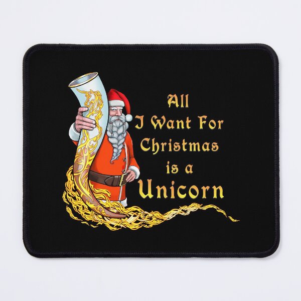 Item preview, All I want for Christmas is a Unicorn designed and sold by saf-saf.