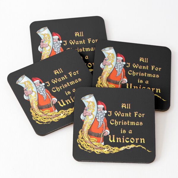 Item preview, All I want for Christmas is a Unicorn designed and sold by saf-saf.