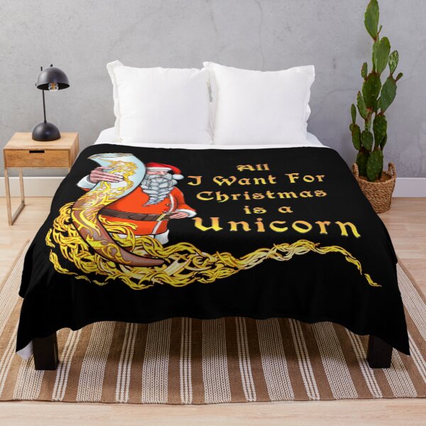 Item preview, All I want for Christmas is a Unicorn designed and sold by saf-saf.