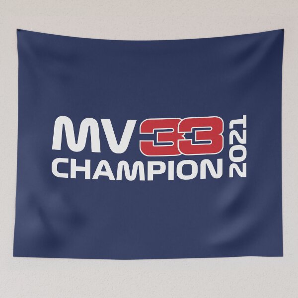 Item preview, MV 33 World Champion 2021 (Dark Blue BG) designed and sold by FilipeFerreira.